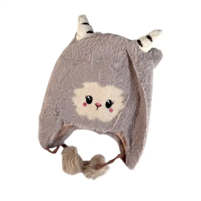 کلاه بافتنی بچگانه مدل شاخ RO_174