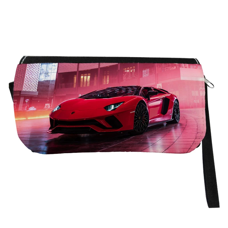  جامدادی طرح اتومبیل اسپرت مدل دو زیپ کد 134