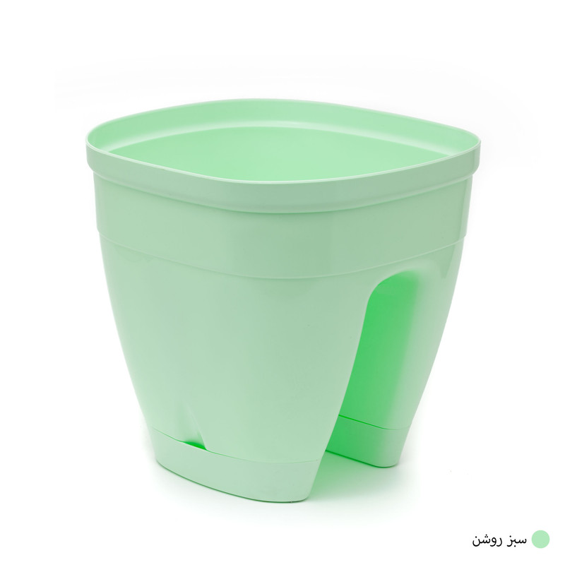 گلدان گل آذین مدل پلاستیکی نرده ای کد 642
