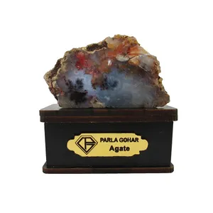 سنگ راف عقیق پارلاگوهر کد 6277