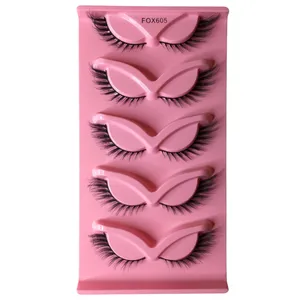 مژه مصنوعی مدل روباهی کد ۶۰۵