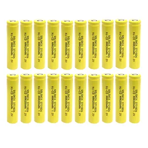 باتری نیم قلمی قابل شارژ سولونیکس مدل صنعتی 300mAh سرتخت مجموعه 20 عددی