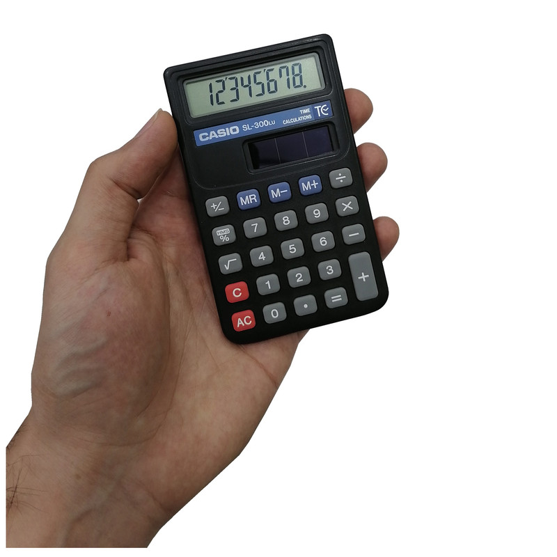 ماشین حساب کاسیو مدل SL-300lu