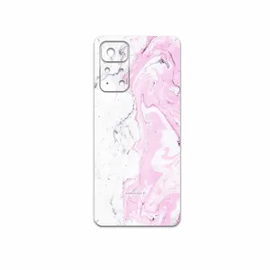 MAHOOT Blanco-Pink-Marble Cover Sticker for Xiaomi Poco M4 Pro 5G