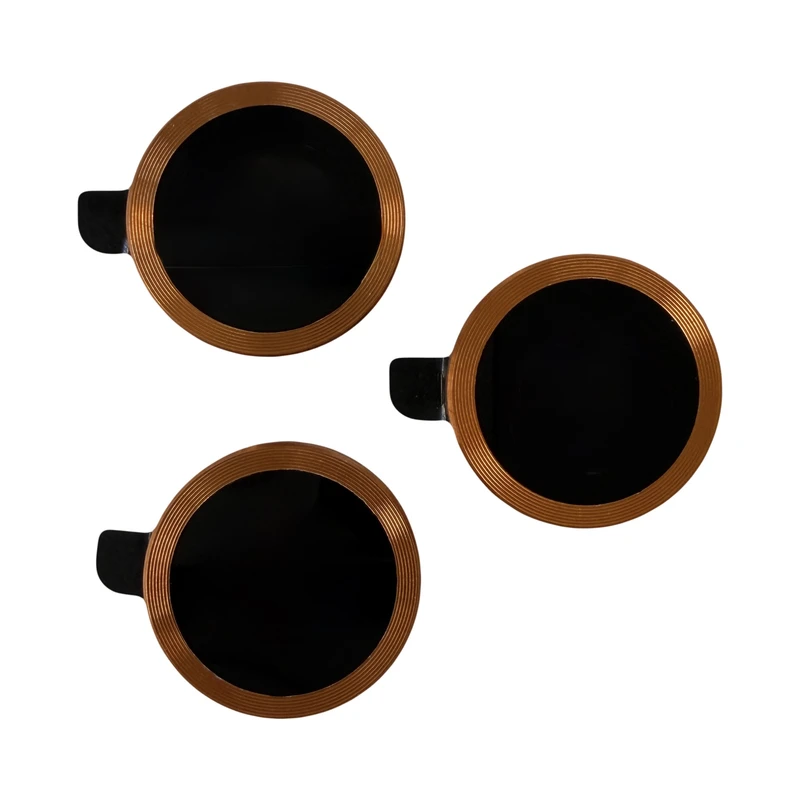 محافظ لنز دوربین شیشه ای مدل رینگی مناسب برای گوشی موبایل اپل iphone 15 pro / 15 pro max