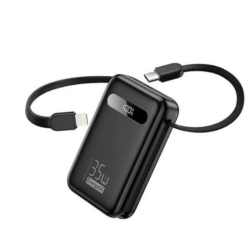 پاوربانک 35 وات مدل EQ20 ظرفیت 20000 میلی‌آمپرساعت به همراه کابل USB-C