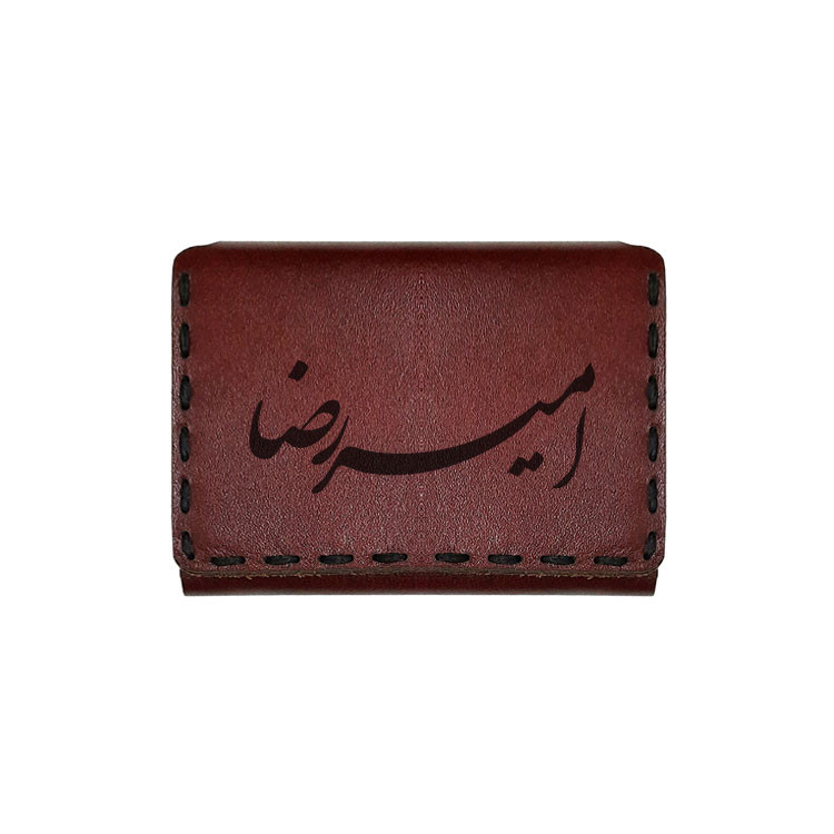 جاکارتی چرمی طرح اسم امیر رضا