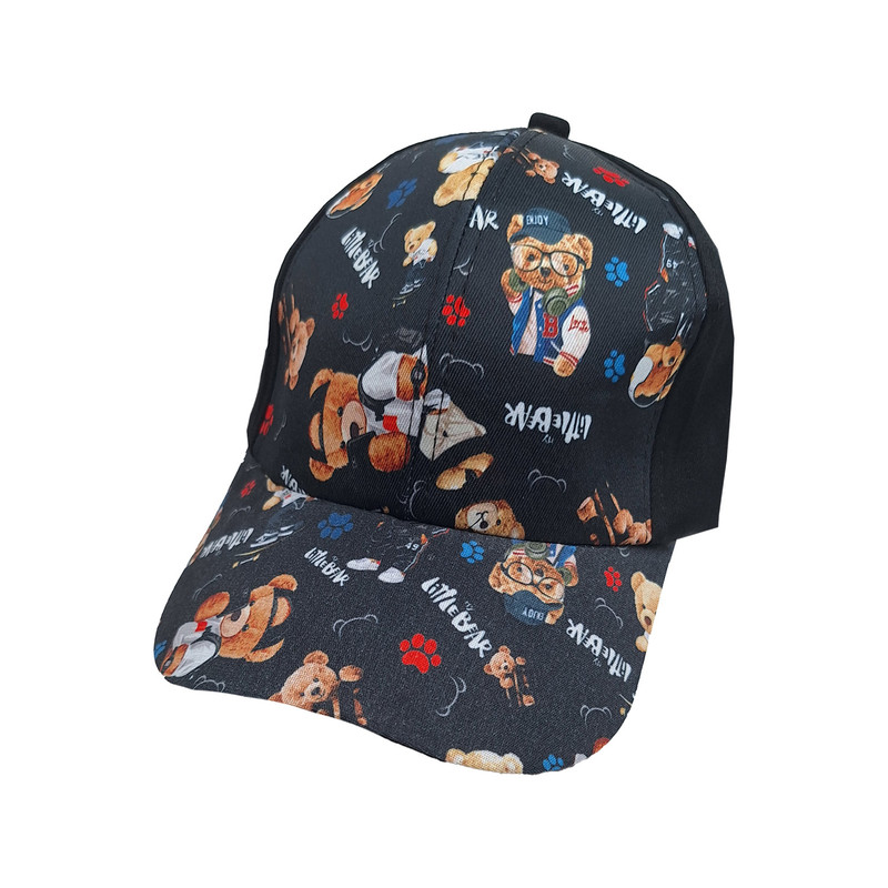کلاه کپ پسرانه طرح LITTLE BEAR کد 1369