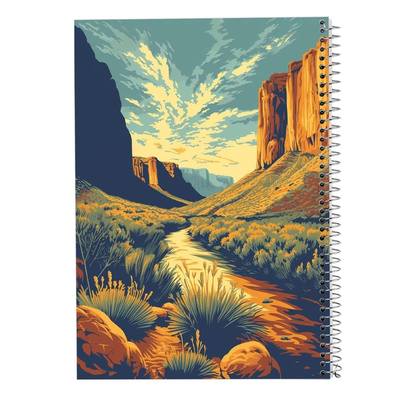 دفتر لیست خرید 50 برگ مدوپد مدل کویر کد DF16674