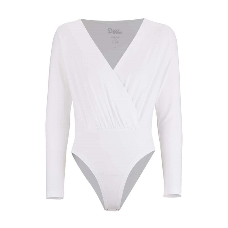 بادی آستین بلند زنانه بادی اسپینر مدل 85970810