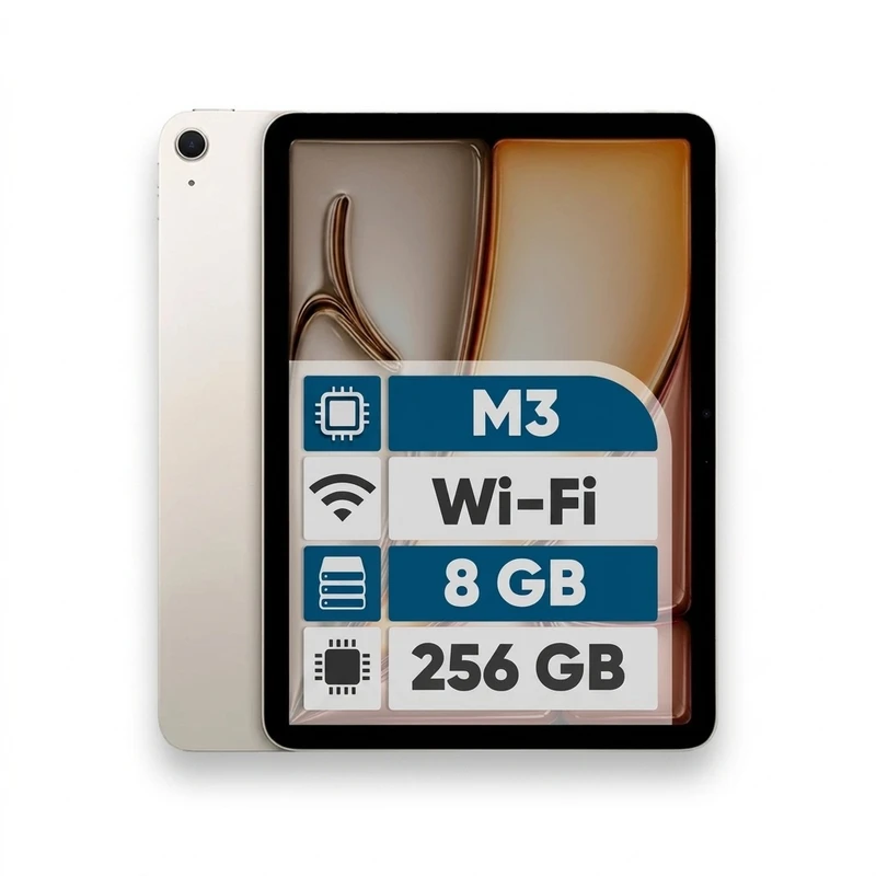 تبلت 13 اینچ اپل مدل iPad Air 13 2025 M3 Wi-Fi ظرفیت 256 گیگابایت و رم 8 گیگابایت