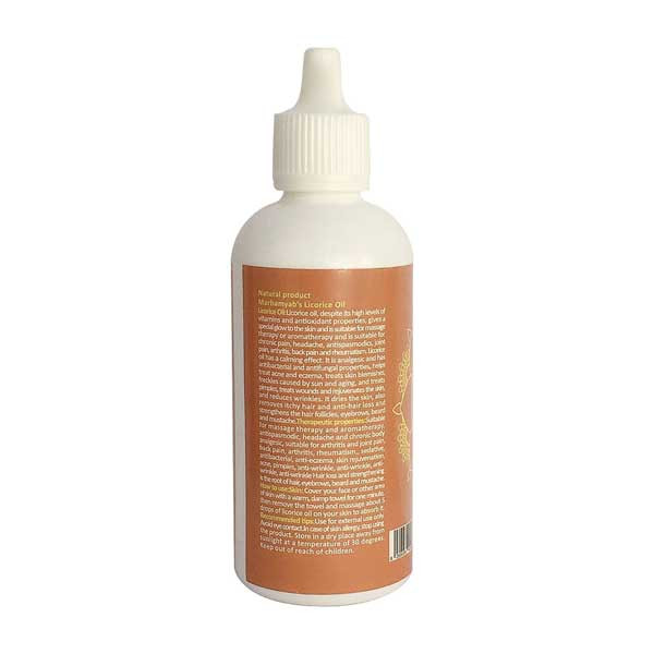 روغن تقویت کننده مو و ریش و سبیل مرهم یاب مدل شیرین بیان حجم 80 میلی لیتر روغن تقویت کننده مو و ریش و سبیل مرهم یاب مدل شیرین بیان حجم 80 میلی لیتر