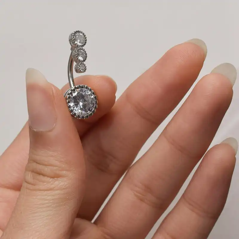 پیرسینگ ناف زنانه پایتخت مدل PS275_A2