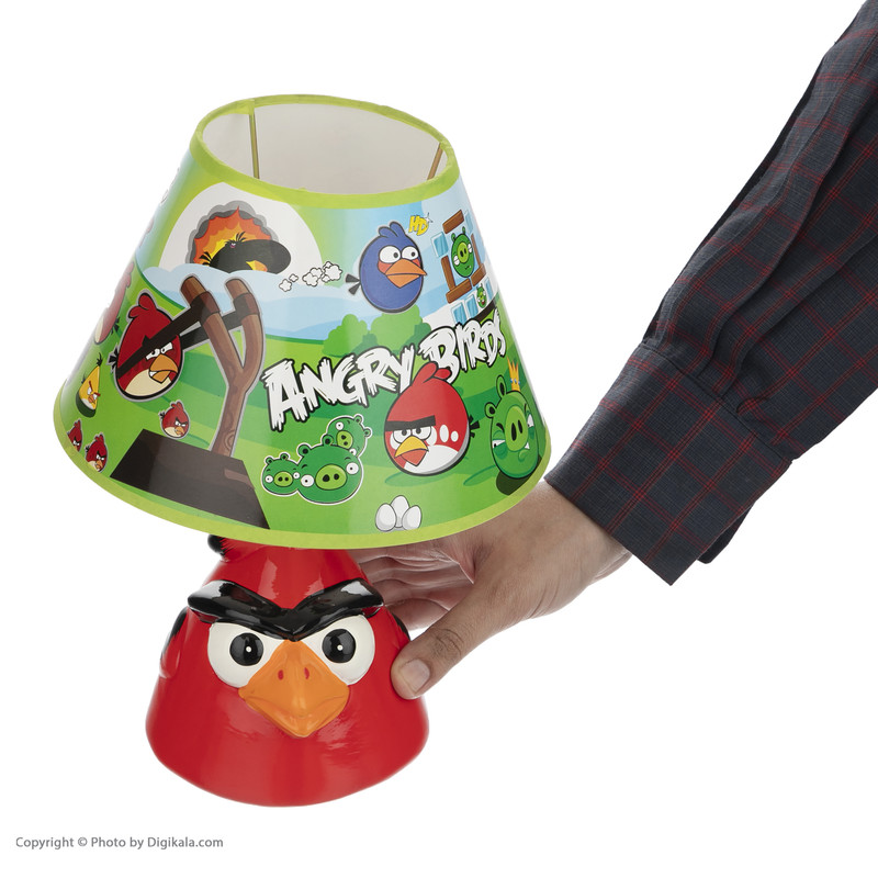 آباژور کودک طرح Angry birds کد 05 آباژور کودک طرح Angry birds کد 05