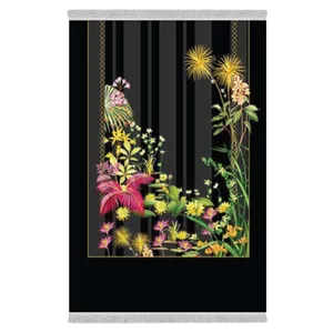 فرش پارچه‌ای دفه مدل فرشینه طرح مدرن  کد 8261