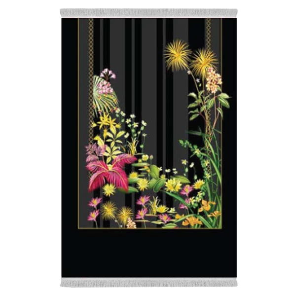 فرش پارچه‌ای دفه مدل فرشینه طرح مدرن  کد 8261