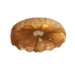 لوستر بافتنی مدل سقفی دست باف کد 001