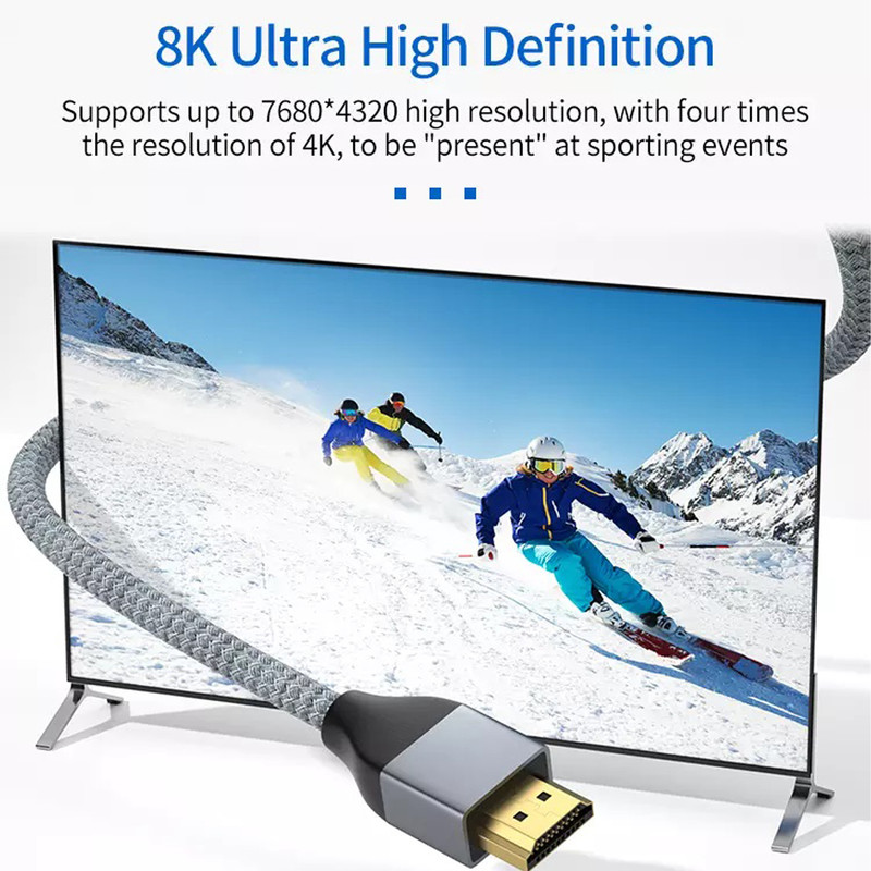 کابل HDMI یو اِل‌ تی یونیت مدل 8K طول 3 متر 3
