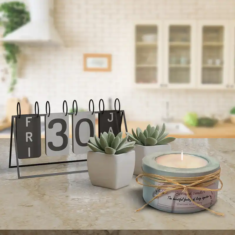 شمع مدل لاوندر