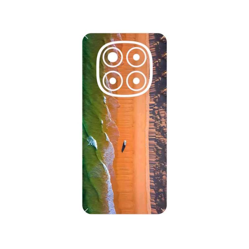 برچسب پوششی ماهوت مدل Beach and Green Sea مناسب برای گوشی موبایل شیائومی Redmi Note 14 Pro 5G