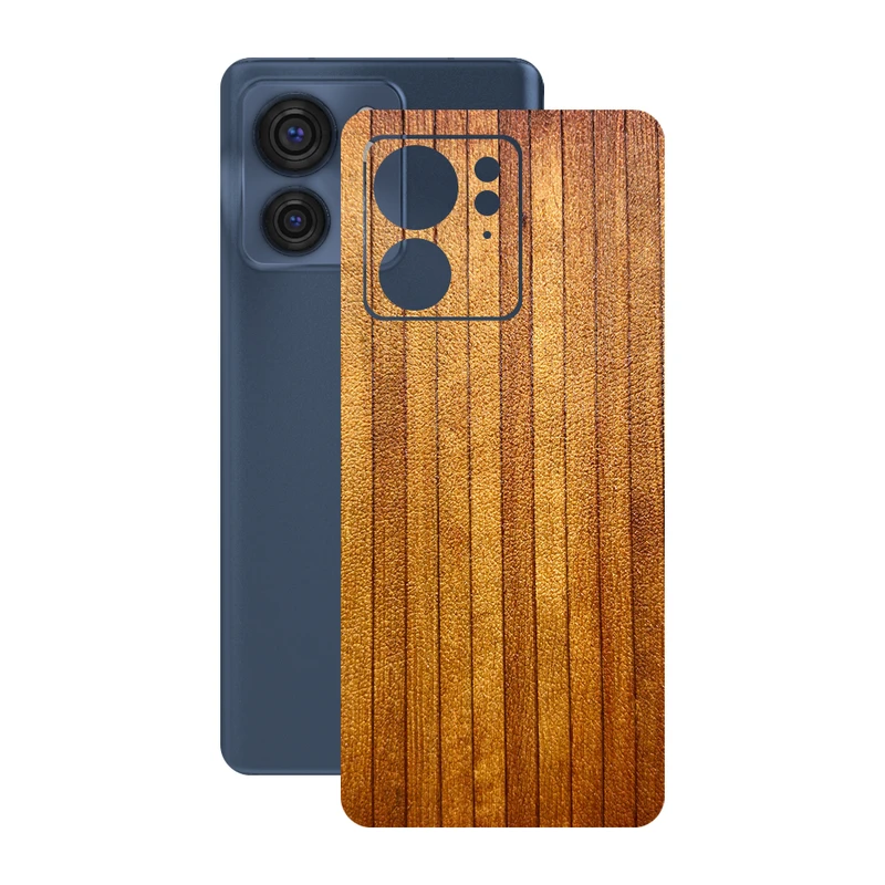 برچسب پوششی ریمکس مدل Leth طرح چوب مناسب برای گوشی موبایل موتورولا Edge 40