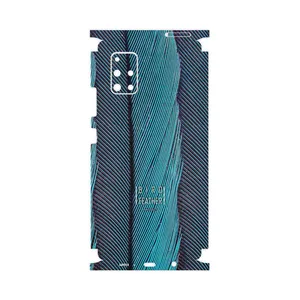 MAHOOT Turquoise feathers-FullSkin Cover Sticker for Samsung Galaxy A71 5G