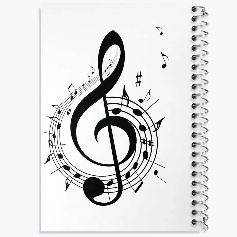 دفتر مشق 50 برگ خندالو مدل کلید سل کد 6018