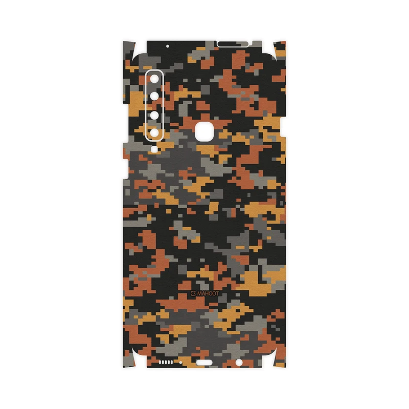 برچسب پوششی ماهوت مدل Army-Autumn-pixel-FullSkin مناسب برای گوشی موبایل سامسونگ Galaxy A9 2018