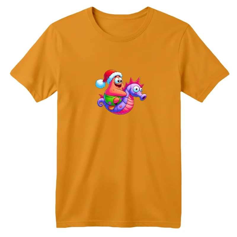 تی شرت آستین کوتاه بچگانه مدل کریسمسی کد 06