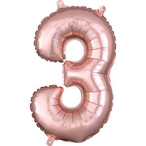 بادکنک فویلی مدل عدد 3 کد KP-14