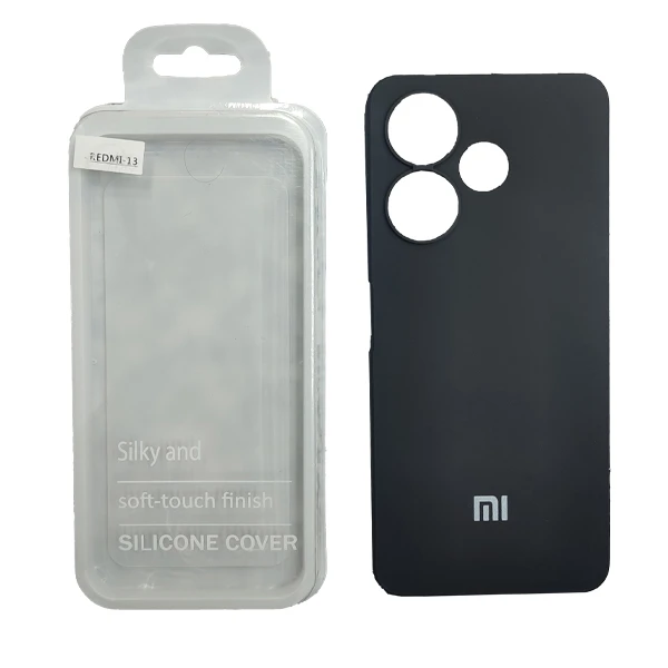کاور مدل silicon مناسب برای گوشی موبایل شیائومی Redmi 13