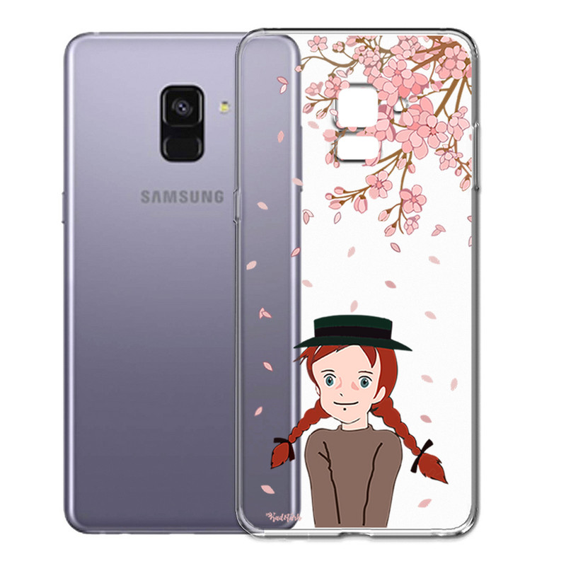 کاور طرح آن شرلی مناسب برای گوشی موبایل سامسونگ Galaxy A8 Plus
