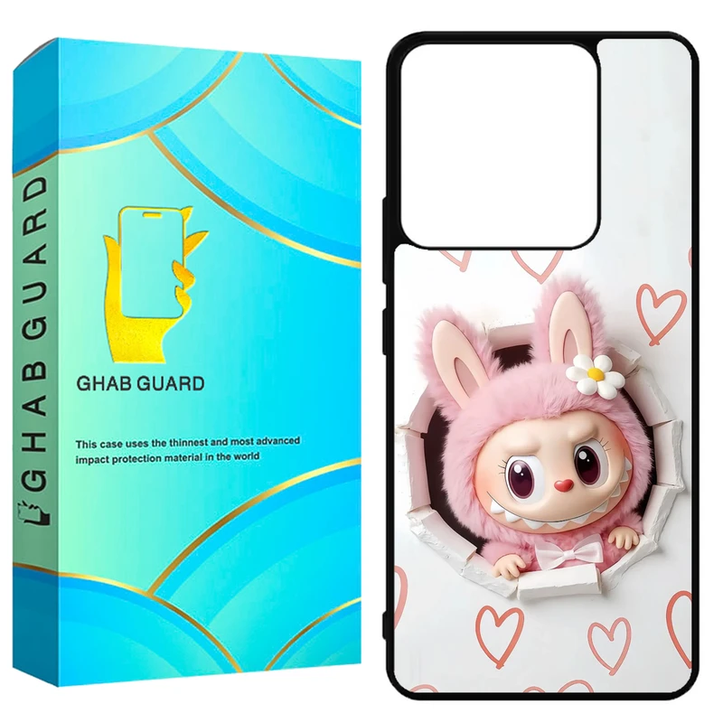 کاور قاب گارد طرح لبوبو مدل GN144 مناسب برای گوشی موبایل شیائومی Redmi Note 14 4G