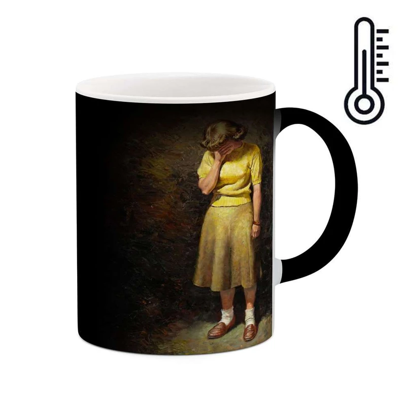 ماگ حرارتی کاکتی مدل نقاشی کد mgh13984