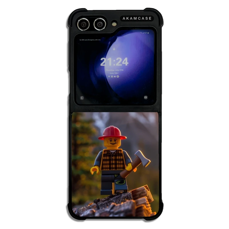 کاور آکام مدل AMC-WSGZFLIP5-LEGO-43 مناسب برای گوشی موبایل سامسونگ Galaxy Z Flip 5