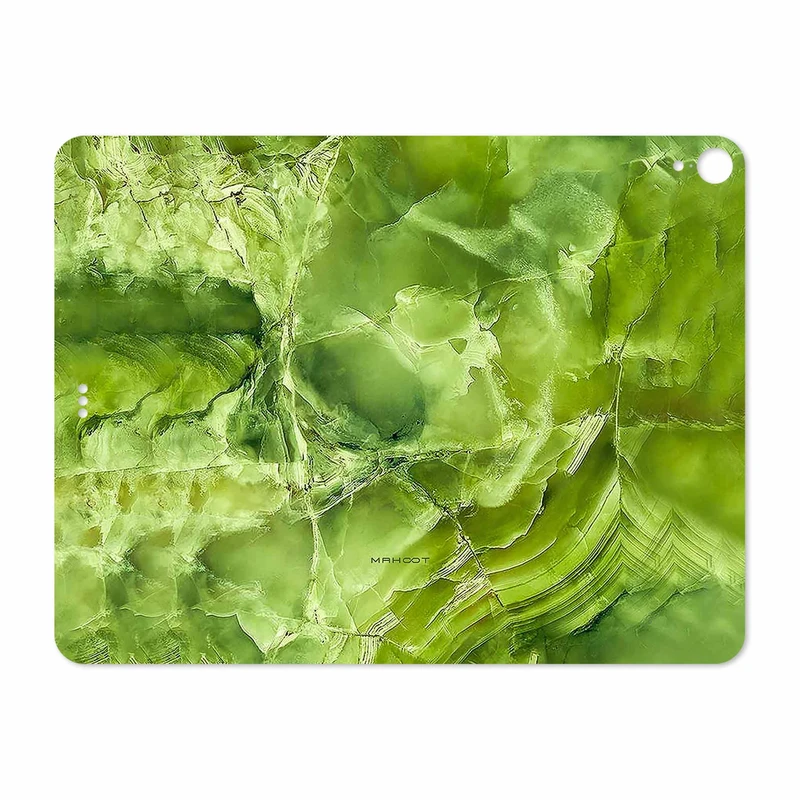 برچسب پوششی ماهوت مدل Green Crystal Marble مناسب برای تبلت اپل iPad Pro 12.9 (GEN 3) 2018 A1983