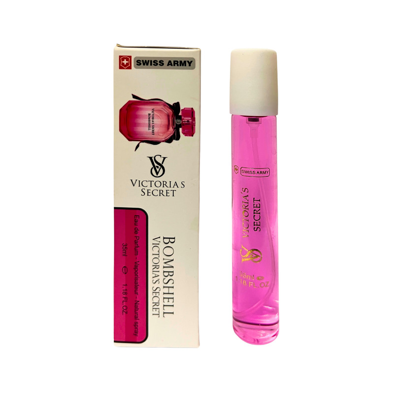 عطر جیبی زنانه سوئیس آرمی مدل بامب شل حجم 35 میلی لیتر