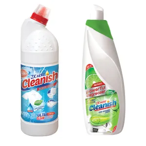 مایع ظرفشویی و سفید کننده کلینیش با رایحه lime با وزن 1000 گرم بسته 2 عددی
