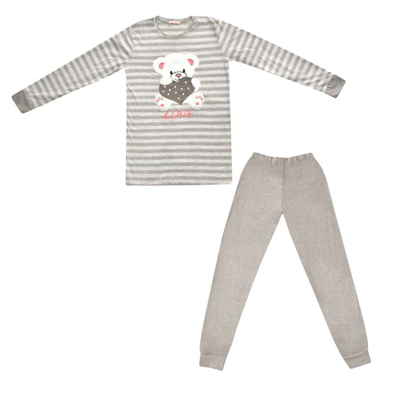 ست تیشرت آستین بلند و شلوار دخترانه الیتول مدل El-87880