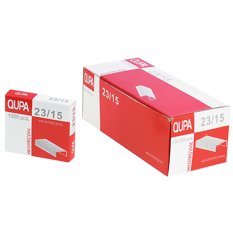 سوزن منگنه کیوپا کد 50 سایز 23/15 بسته 10000 عددی