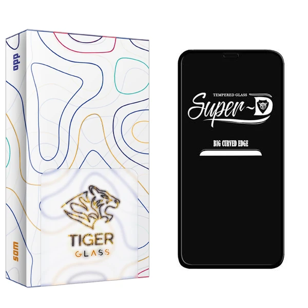 محافظ صفحه نمایش تایگر گلس مدل SAM2 SuperD مناسب برای گوشی موبایل اپل iPhone XR