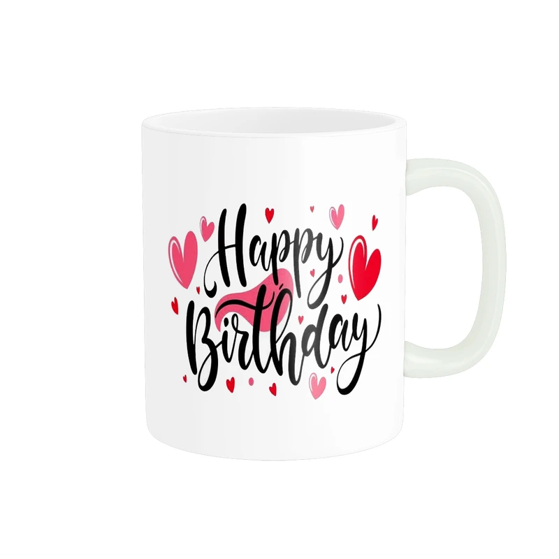 ماگ پاد آفرین مدل فانتزی طرح تولدی تولدت مبارک  کد p12080