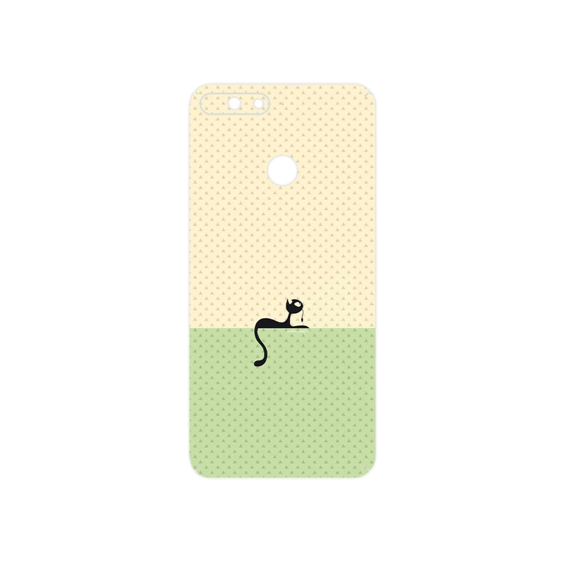 برچسب پوششی ماهوت مدل Minimal Internet Cat Icon مناسب برای گوشی موبایل آنر 7A