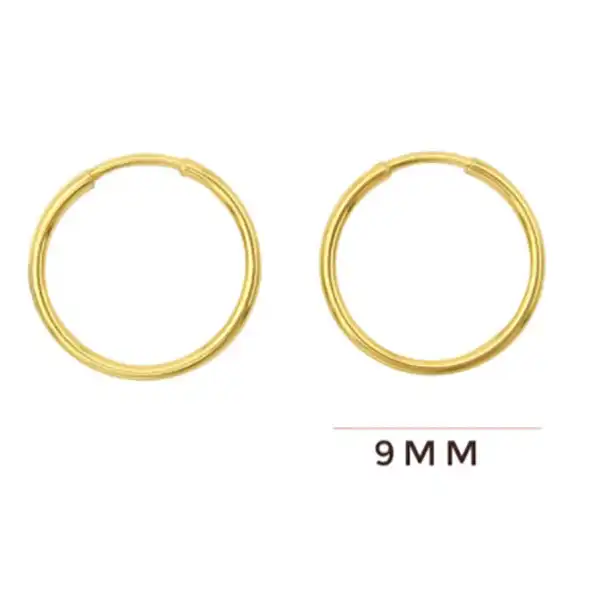 گوشواره طلا 18 عیار زنانه دوست خوب مدل dk455-0