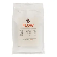 دانه قهوه فول کافئین روبوستا قهوه فلو - 1 کیلوگرم