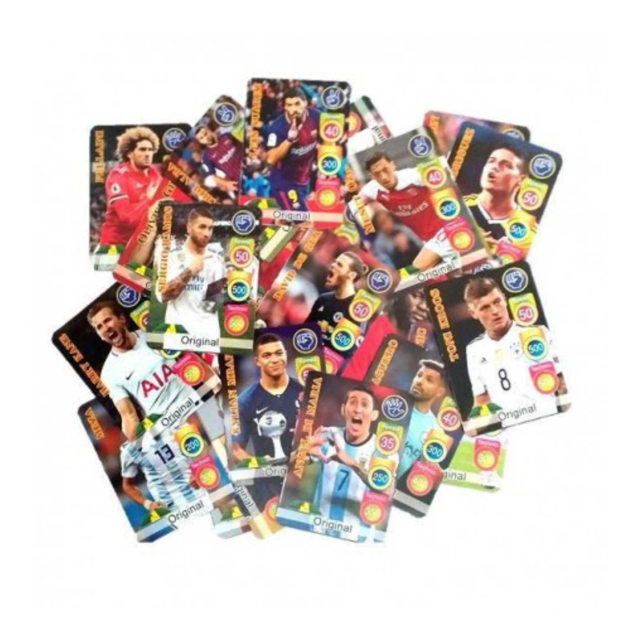 بازی فکری مدل کارت فوتبال بسته 8 عددی
