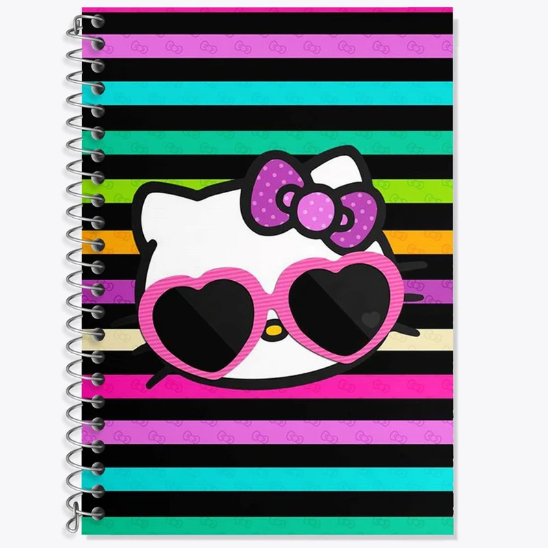 دفتر لغت 50 برگ خندالو مدل هلو کیتی Hello Kitty کد 2467