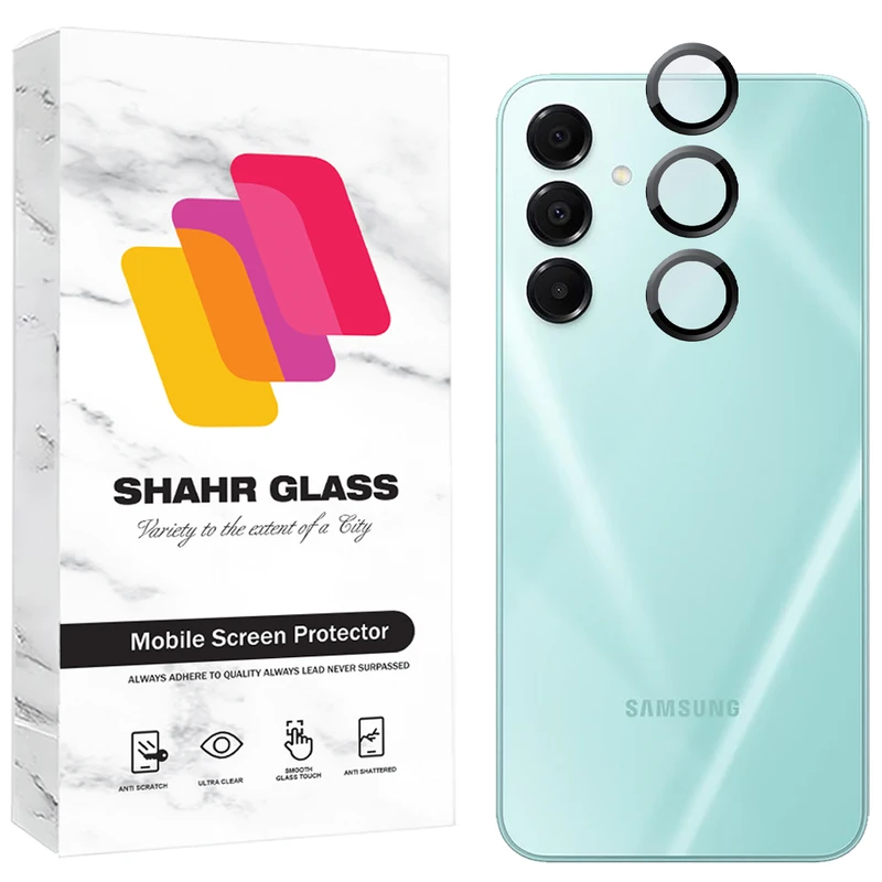 محافظ لنز دوربین شهر گلس مدل RINS20 مناسب برای گوشی موبایل سامسونگ Galaxy A16 4G / Galaxy A16 5G