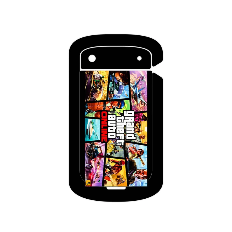 برچسب پوششی ماهوت مدل GTA Online Game Series مناسب برای گوشی موبایل بلک بری Bold Touch 9900