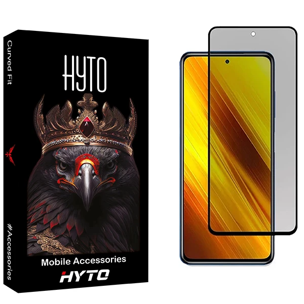 محافظ صفحه نمایش حریم شخصی هیتو مدل SecureScreen مناسب برای گوشی موبایل شیائومی Poco X3 / X3 Pro / M2 Pro / Redmi Note 9 Pro / Note 9 Pro Max